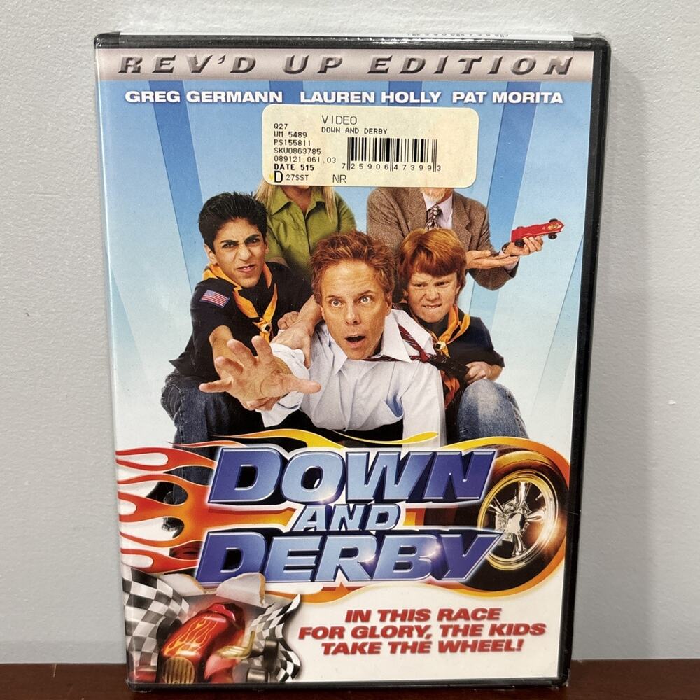 Down And Derby: Rev'd Up Edition (DVD, 2005) Greg Germann - Brand New, Sealed!